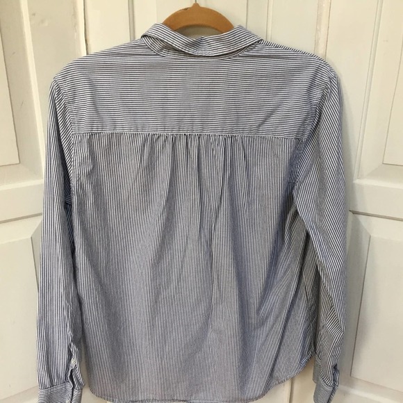 GAP Striped Long Sleeve 100% CottonTunic - Picture 10 of 12